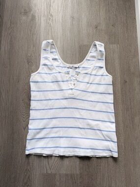 Cotton Stripe Tank Top